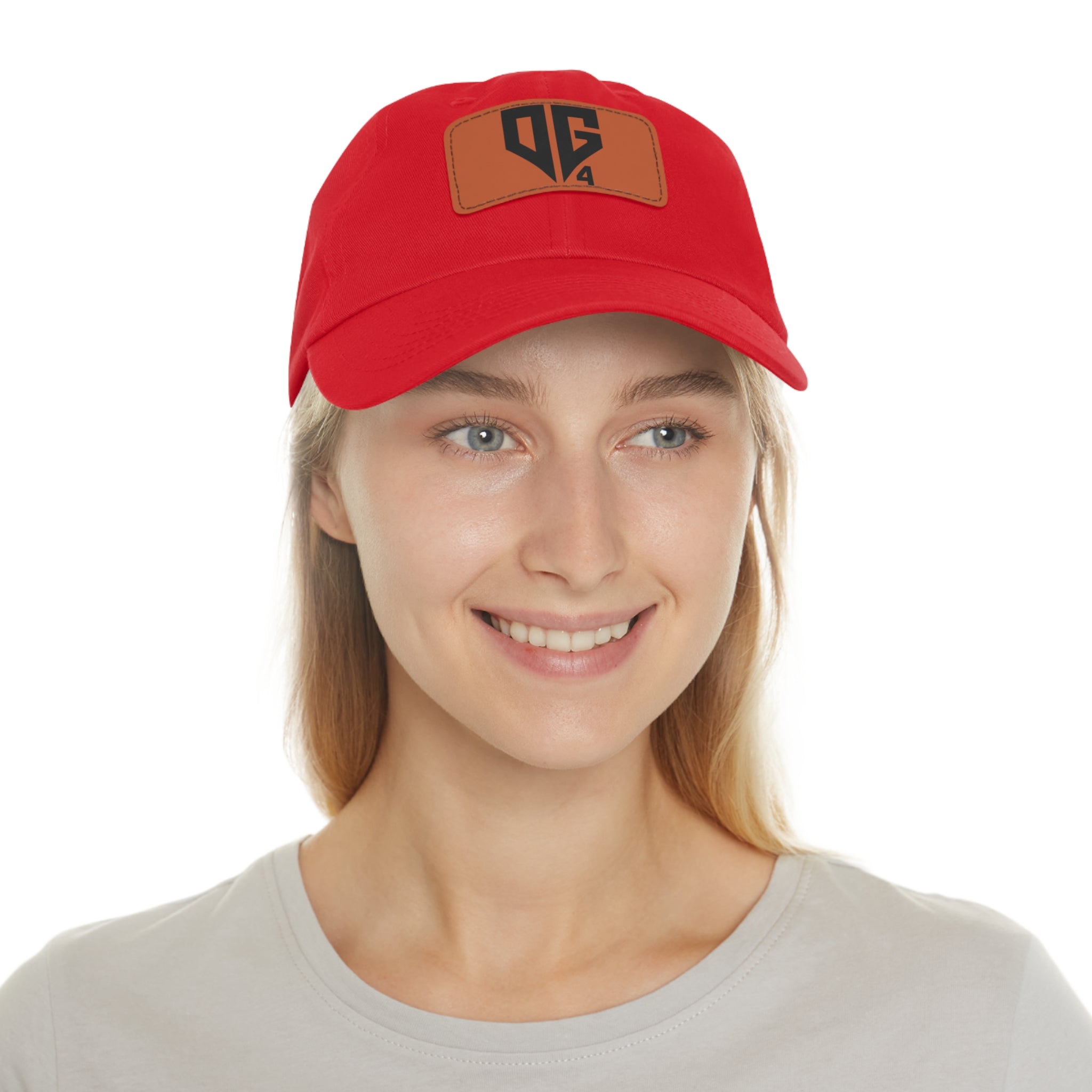OG4 Dad Hat with Leather Patch