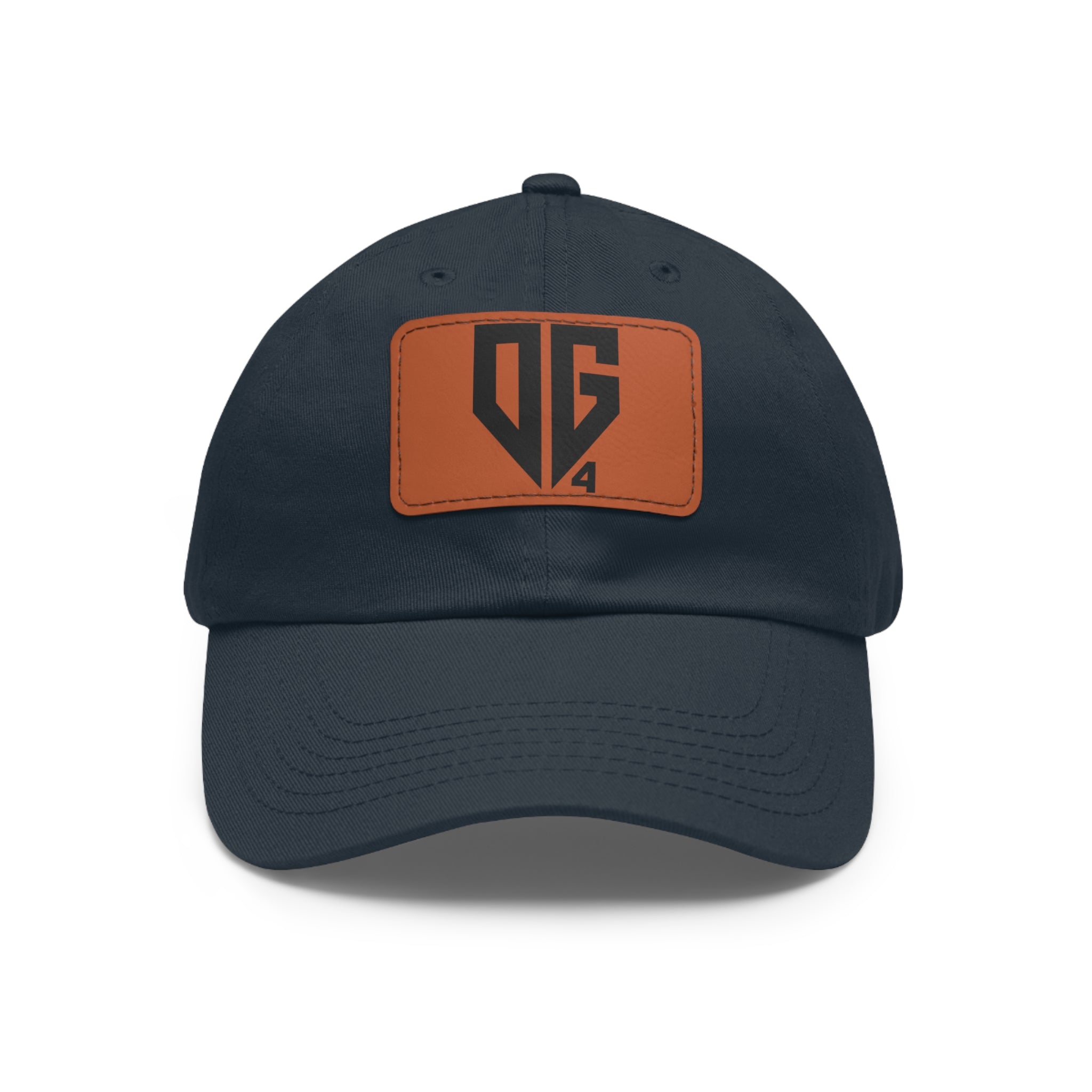 OG4 Dad Hat with Leather Patch