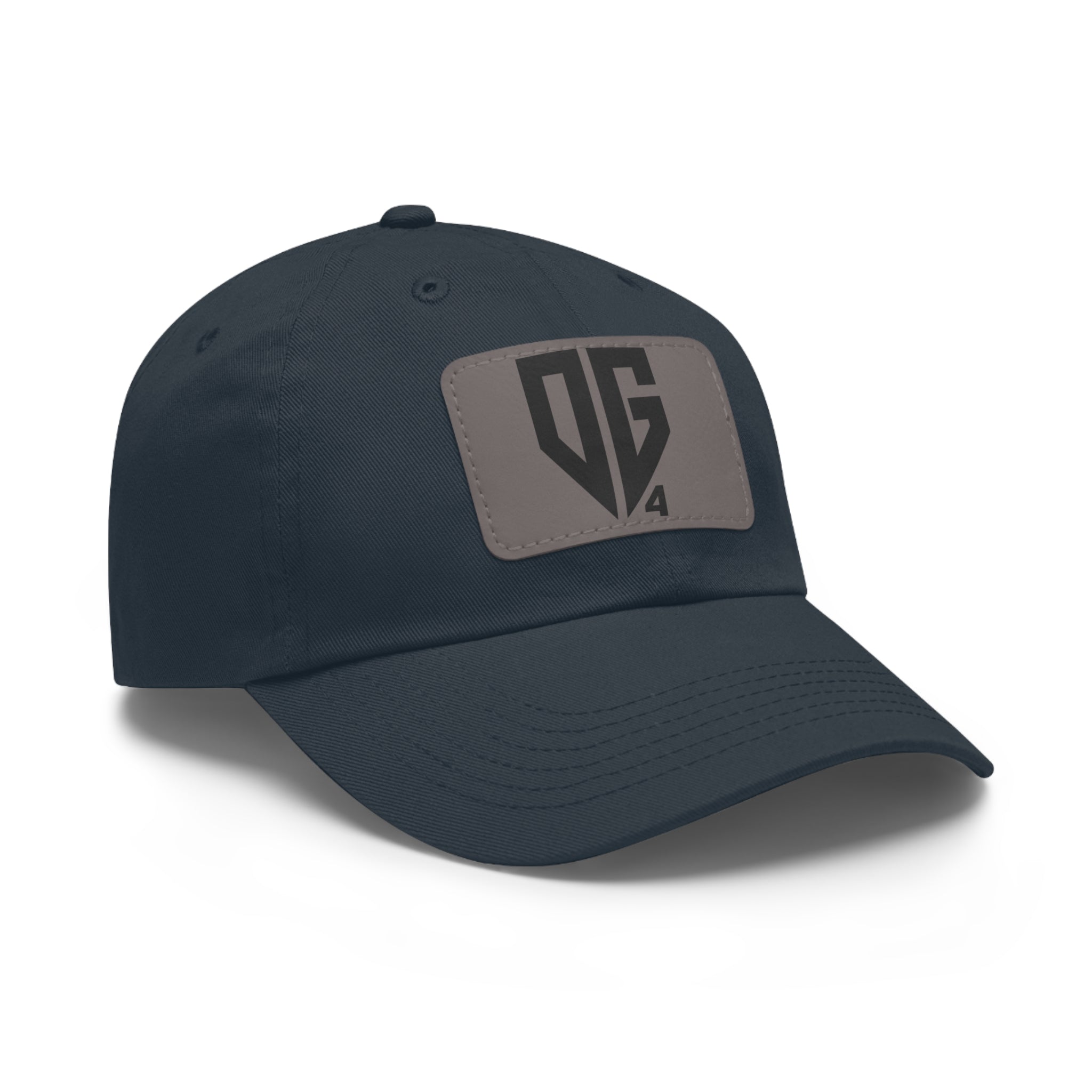 OG4 Dad Hat with Leather Patch