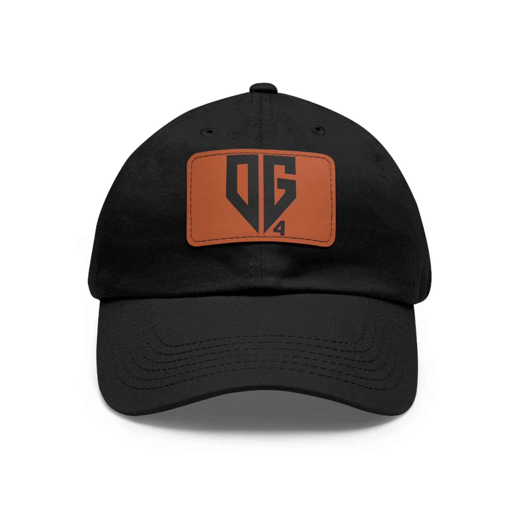 OG4 Dad Hat with Leather Patch
