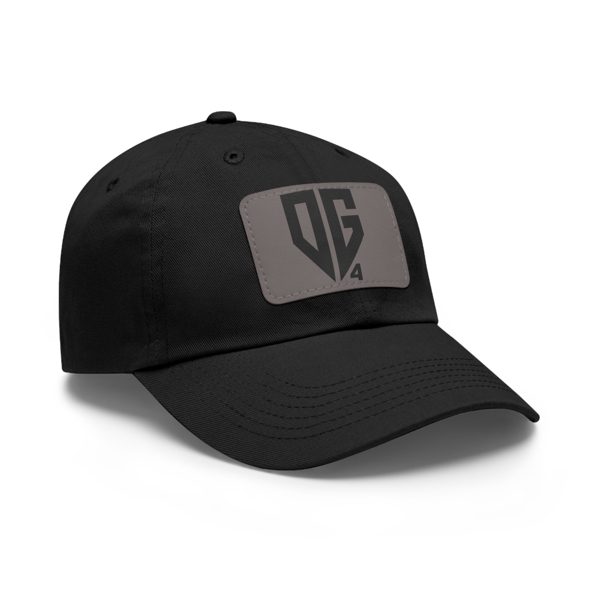 OG4 Dad Hat with Leather Patch