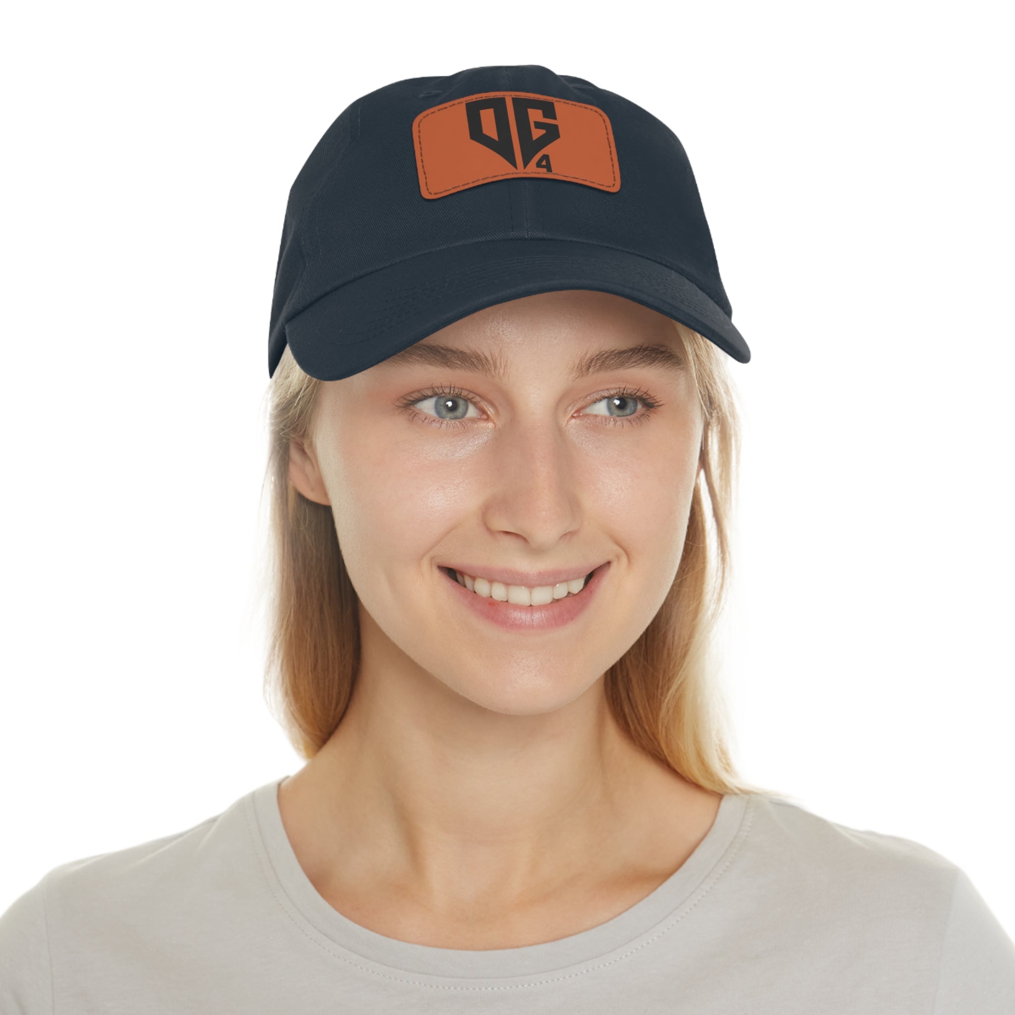 OG4 Dad Hat with Leather Patch