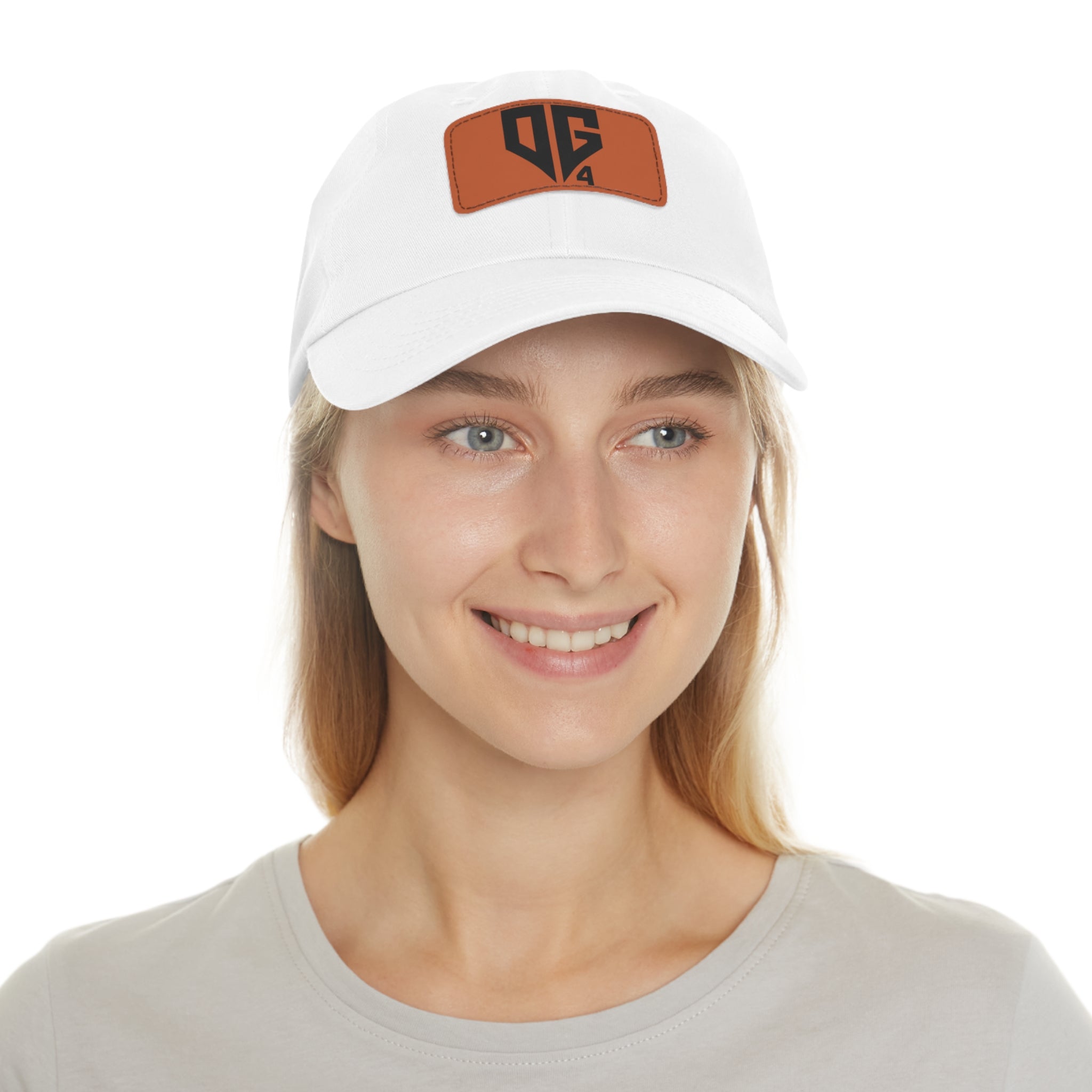 OG4 Dad Hat with Leather Patch