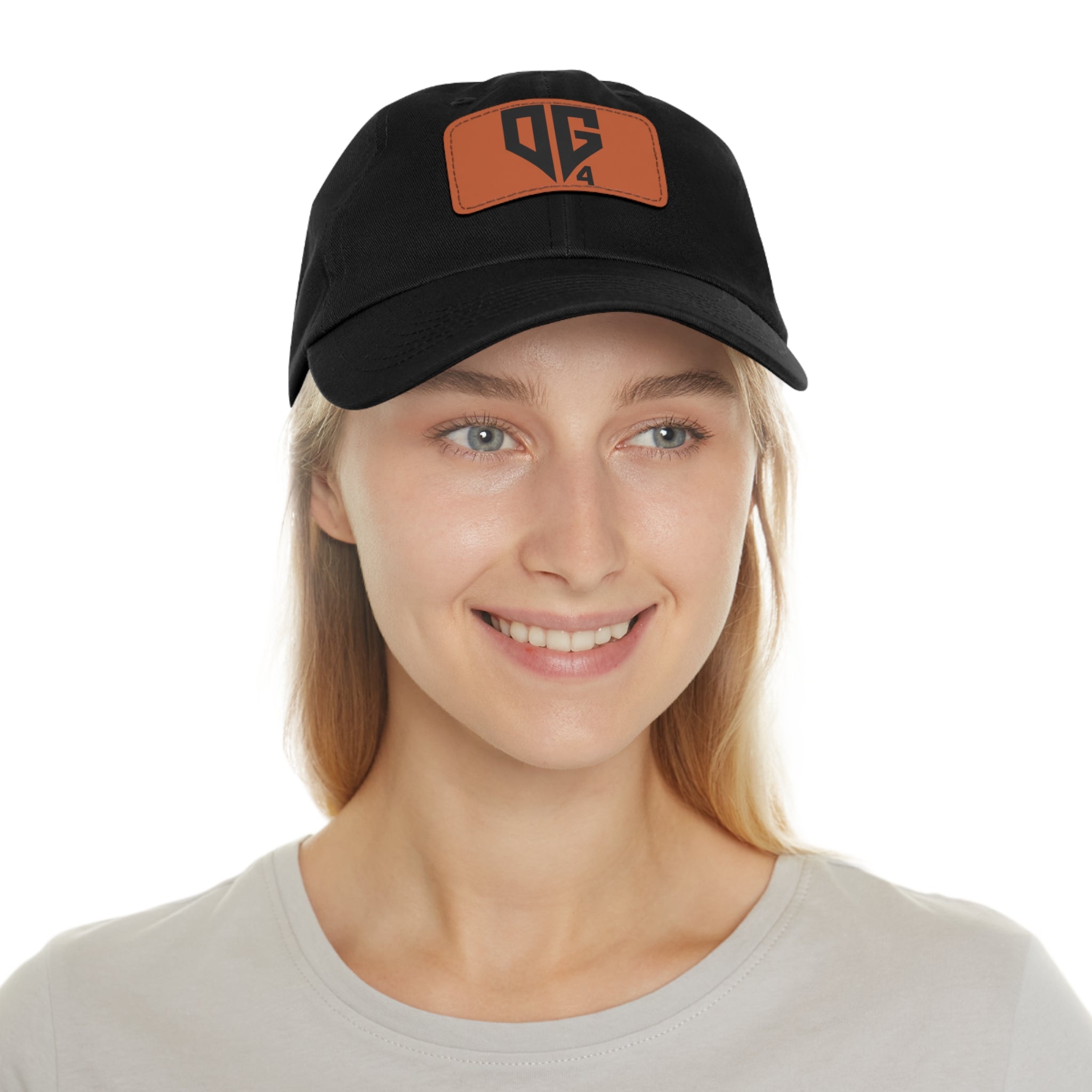 OG4 Dad Hat with Leather Patch